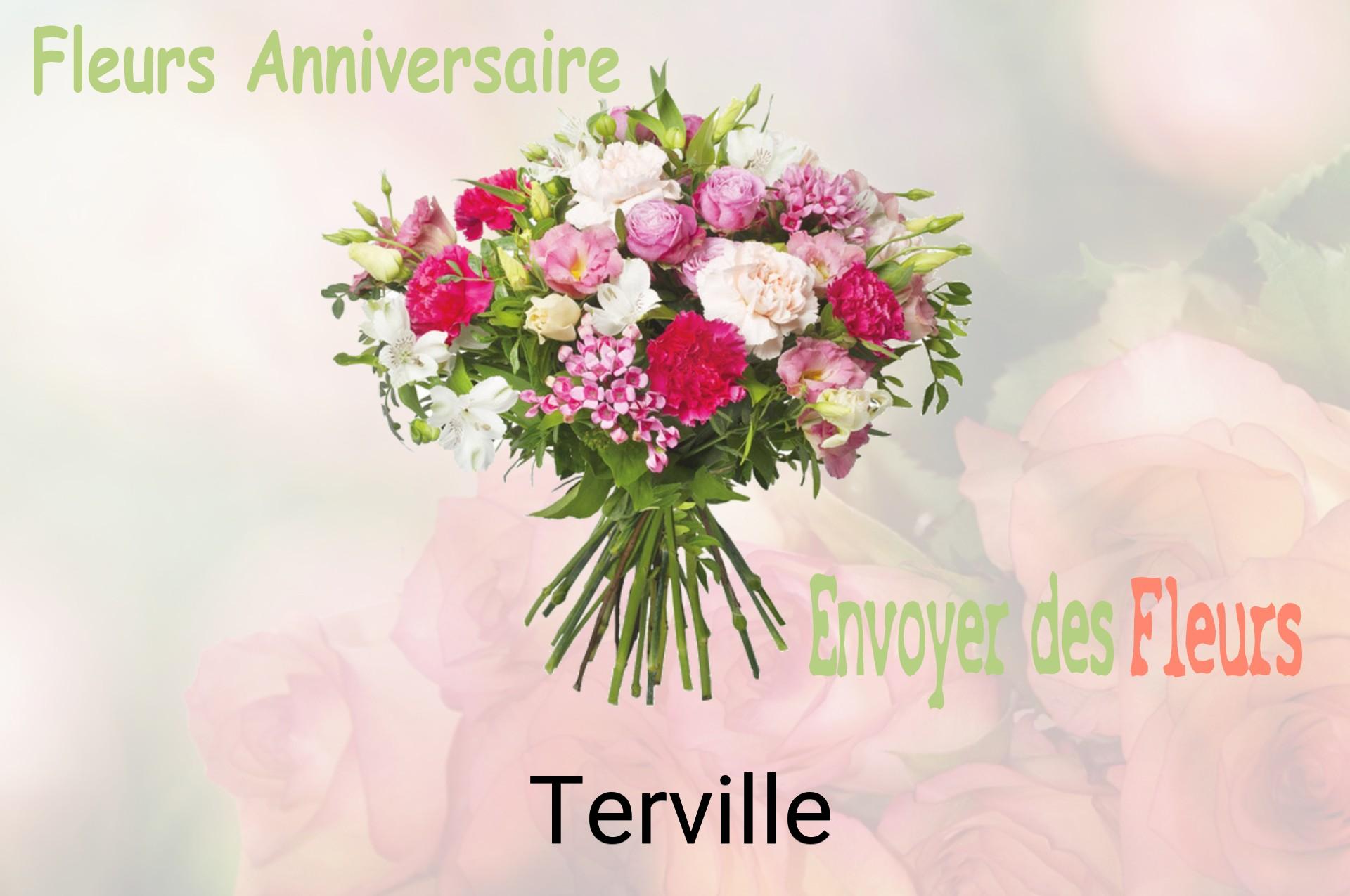 Bouquet de fleurs d’anniversaire livré à Terville
