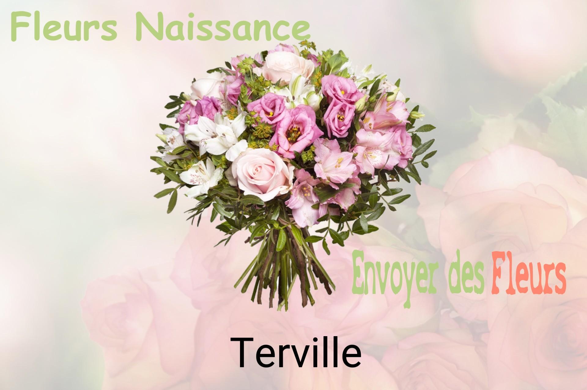 Bouquet de fleurs de naissance livré à Terville